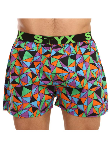 Styx Moške boksarice Styx art športni gumi trikotniki