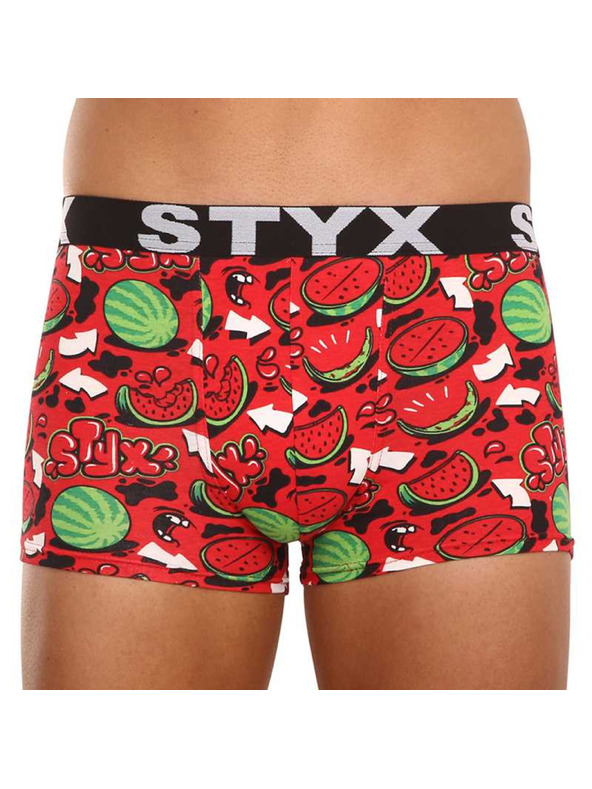 Styx Moške boksarice Styx long art športne gumijaste melone