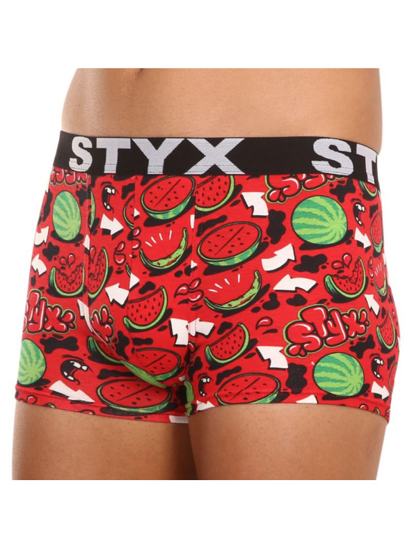 Styx Moške boksarice Styx long art športne gumijaste melone