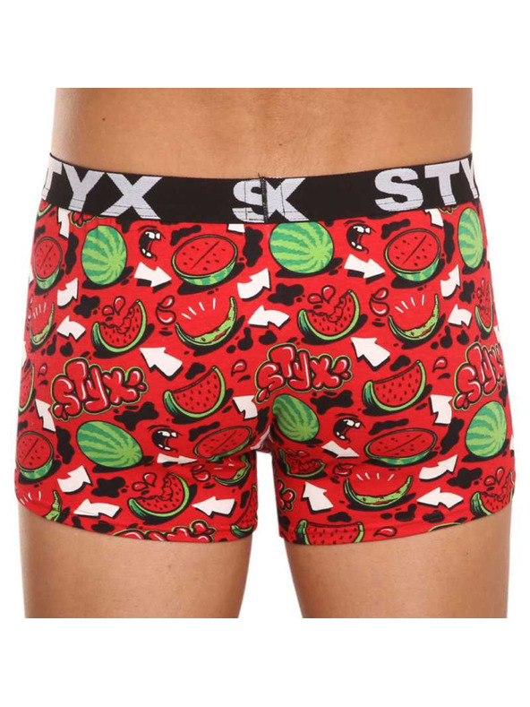 Styx Moške boksarice Styx long art športne gumijaste melone