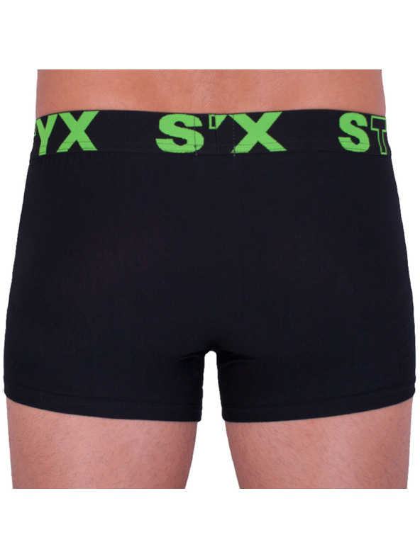 Styx Moške boksarice Styx športni elastik nadmernost črne