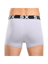 Styx Komplet treh - moške boksarice Styx sports elastic sive barve
