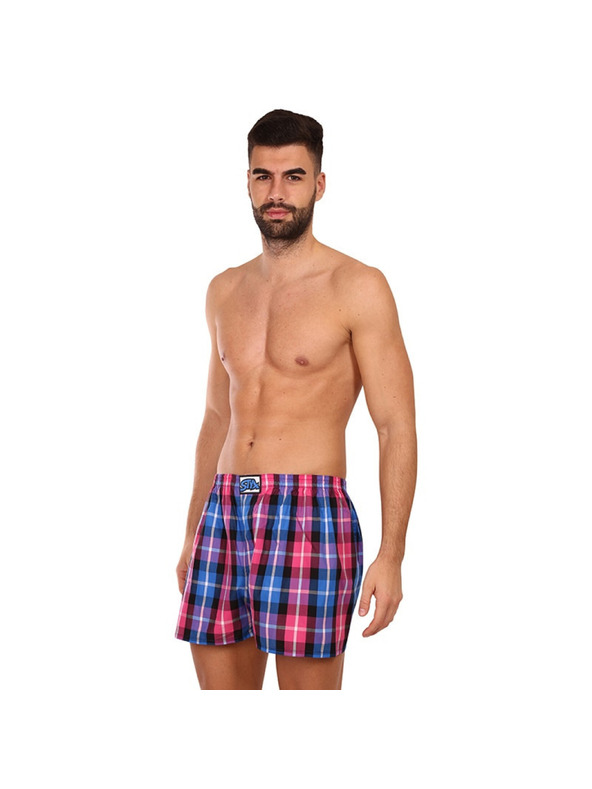 Styx Komplet treh moških kratkih hlač Styx classic elastic večbarvnih