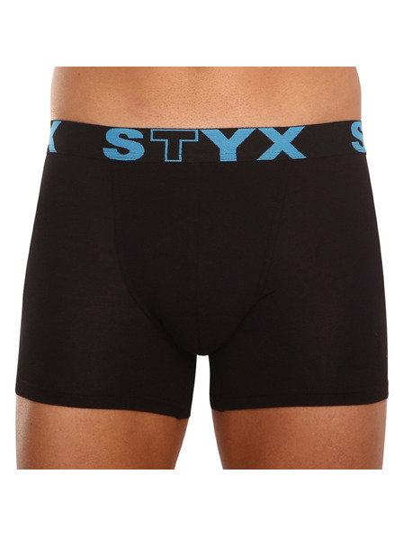 Styx Moške boksarice Styx long šport elastika črne