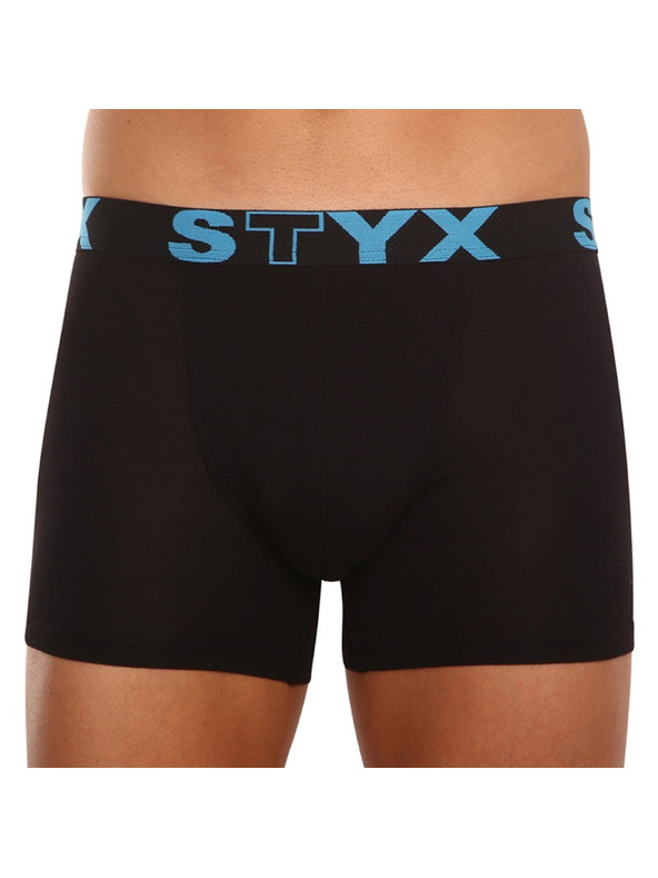 Styx Moške boksarice Styx long šport elastika črne