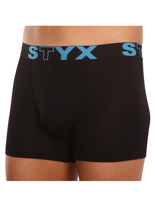 Styx Moške boksarice Styx long šport elastika črne