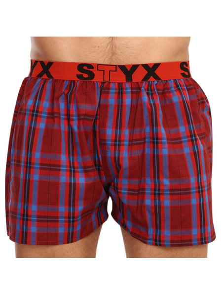 Styx Moške športne gumijaste hlače Styx večbarvne