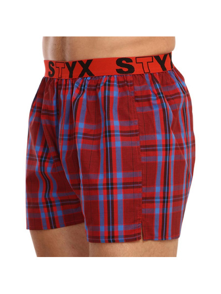 Styx Moške športne gumijaste hlače Styx večbarvne