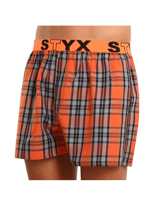Styx Moške športne gumijaste hlače Styx večbarvne