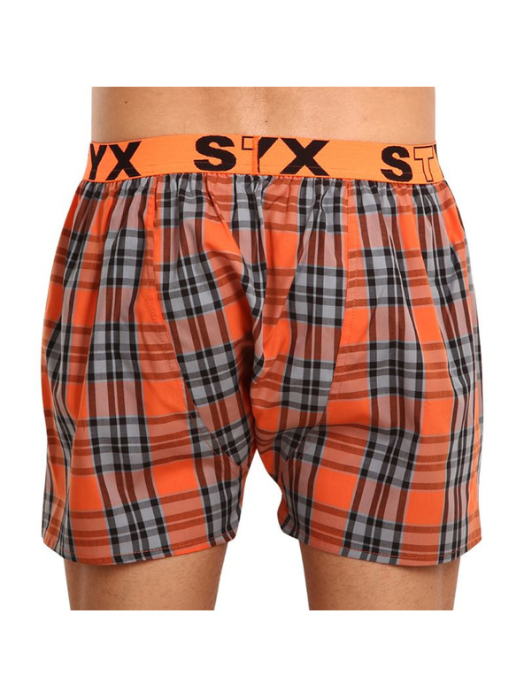 Styx Moške športne gumijaste hlače Styx večbarvne