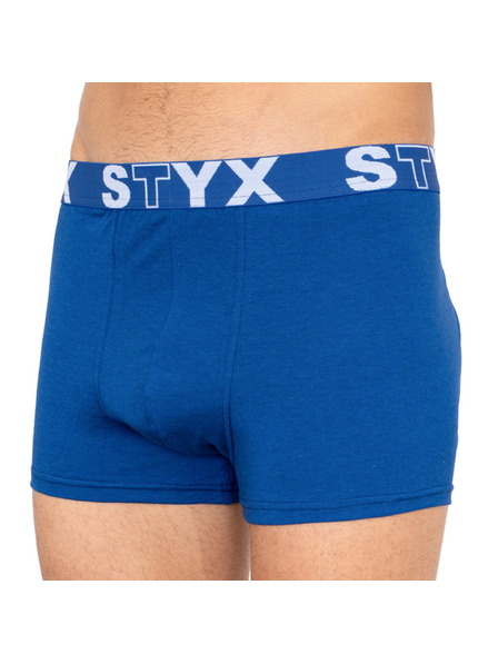 Styx Moške boksarice Styx športni elastik nadmernost temno modre