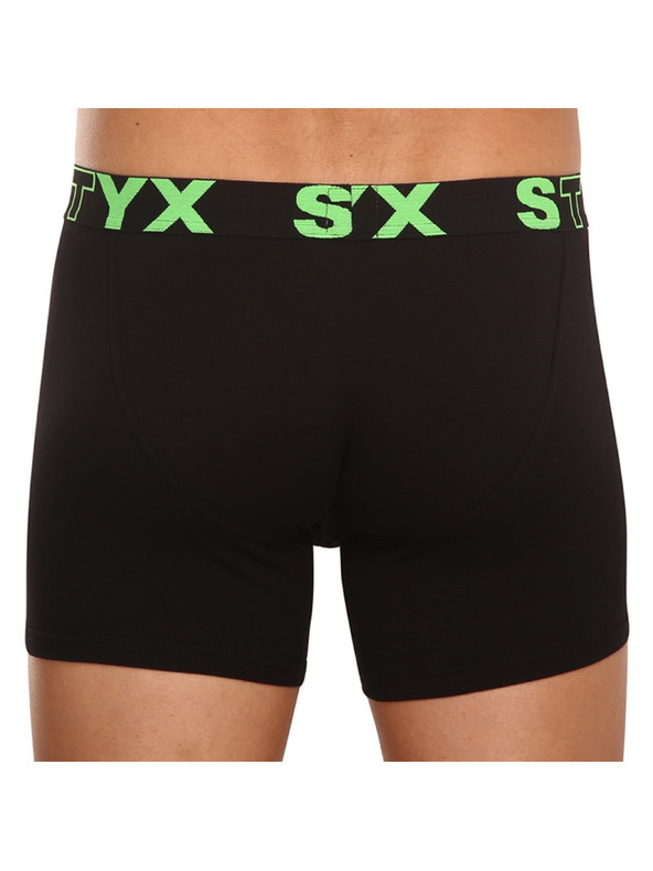 Styx Moške boksarice Styx long šport elastika črne