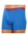 Styx Moške boksarice Styx long športna elastika modre