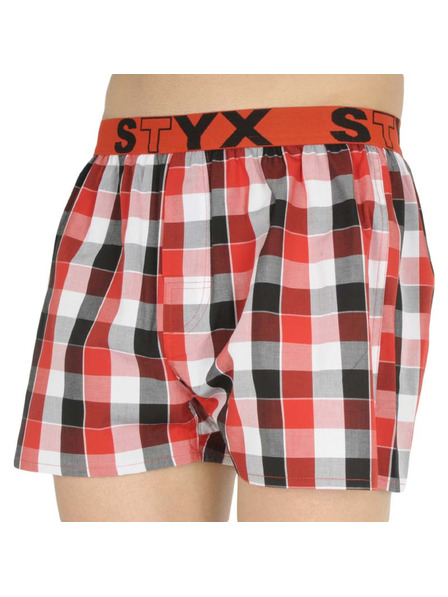 Styx Moške športne gumijaste hlače Styx večbarvne