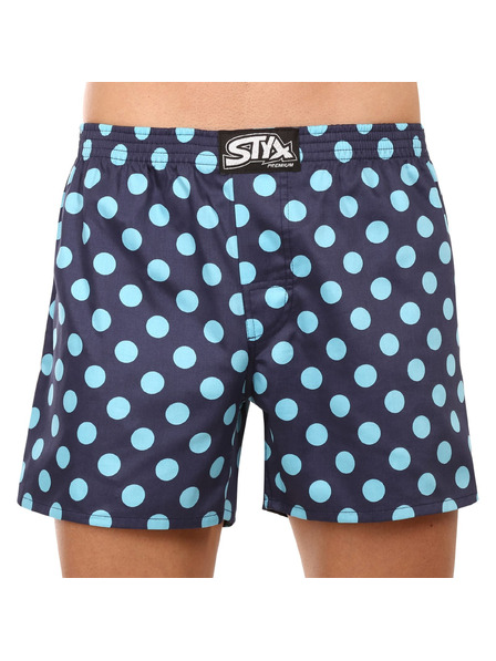 Styx Moške trenirke Styx premium art klasični elastik pikice