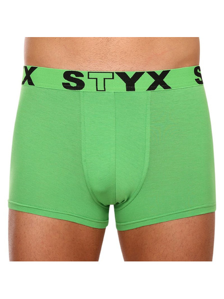 Styx Moške boksarice Styx športne elastične zelene
