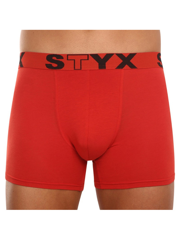 Styx Мужские боксеры Styx long спортивный пояс красные
