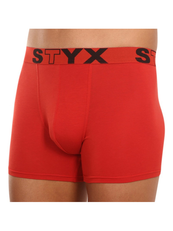 Styx Мужские боксеры Styx long спортивный пояс красные