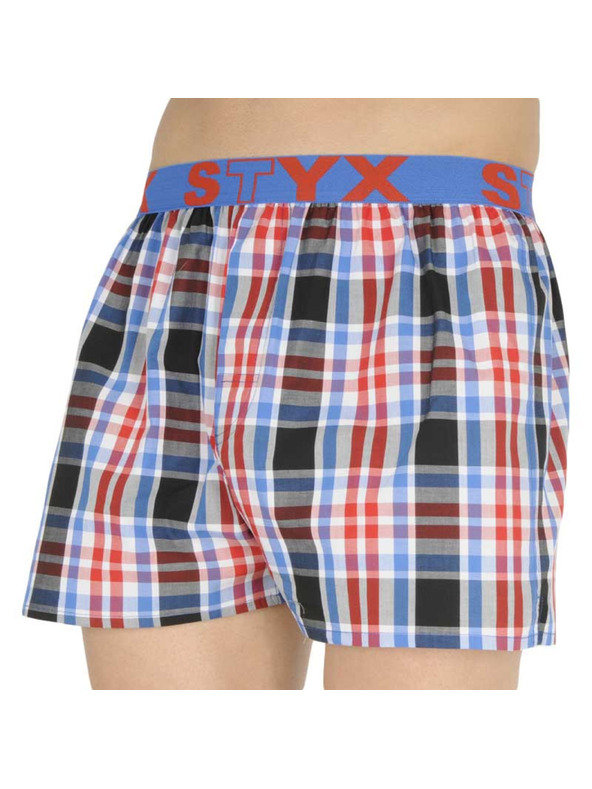 Styx Moške športne gumijaste hlače Styx večbarvne