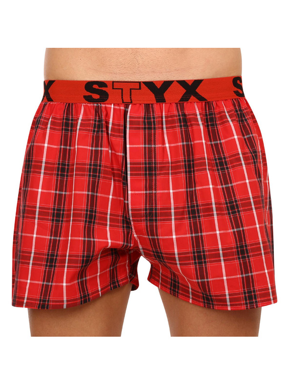 Styx Moške športne gumijaste hlače Styx večbarvne