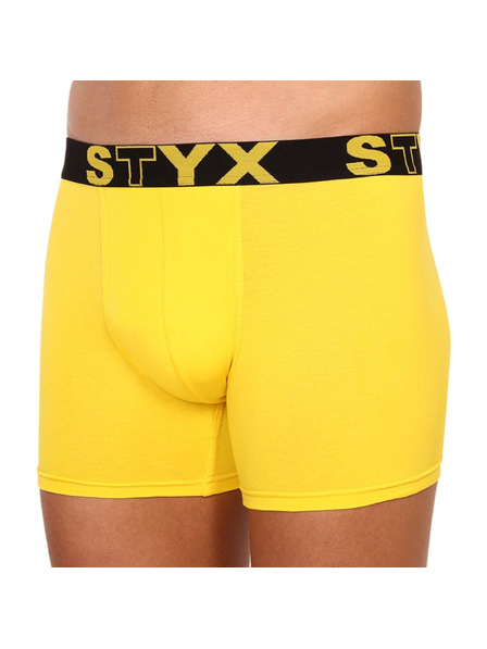 Styx Мужские боксеры Styx long спортивный пояс жёлтые