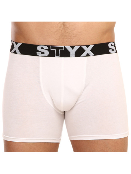 Styx Мужские боксеры Styx long спортивный пояс белые