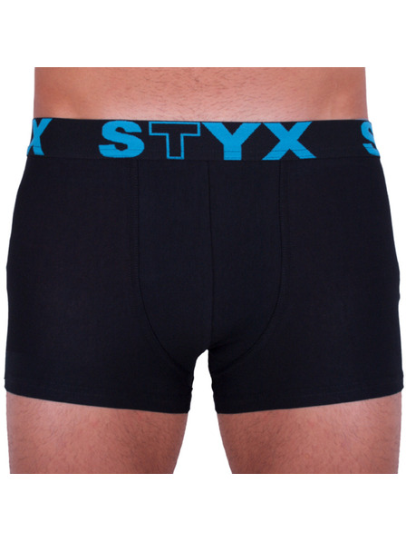 Styx Moške boksarice Styx športni elastik nadmernost črne