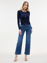 Orsay Modre ženske wide leg kavbojke ORSAY