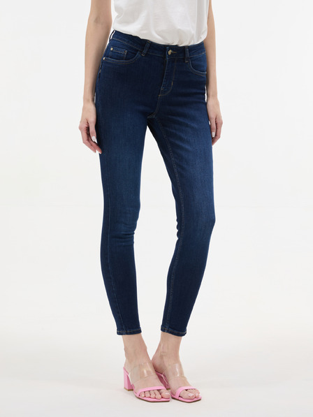 Orsay Temno modre ženske skinny fit kavbojke ORSAY