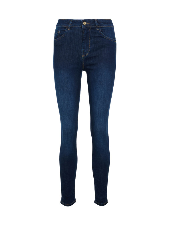 Orsay Temno modre ženske skinny fit kavbojke ORSAY