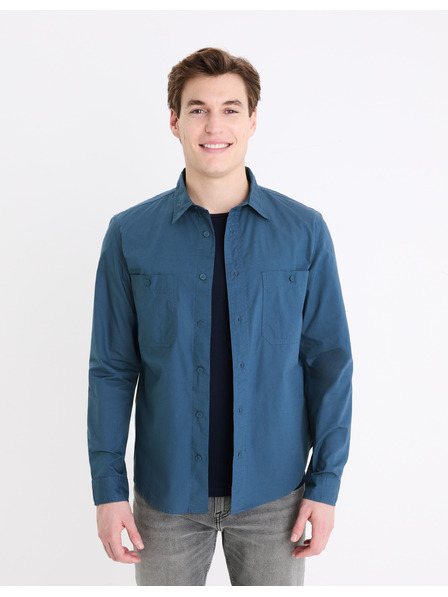 Celio Temno modra moška majica Celio Gagusti2
