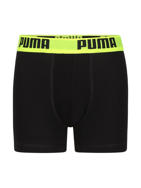 Puma Komplet štirih - fantovske bokserke Puma črne