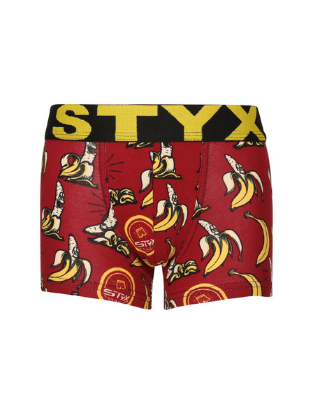 Styx Otroške bokserke Styx art športna guma banane