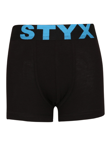 Styx Otroške bokserke Styx športna guma črne