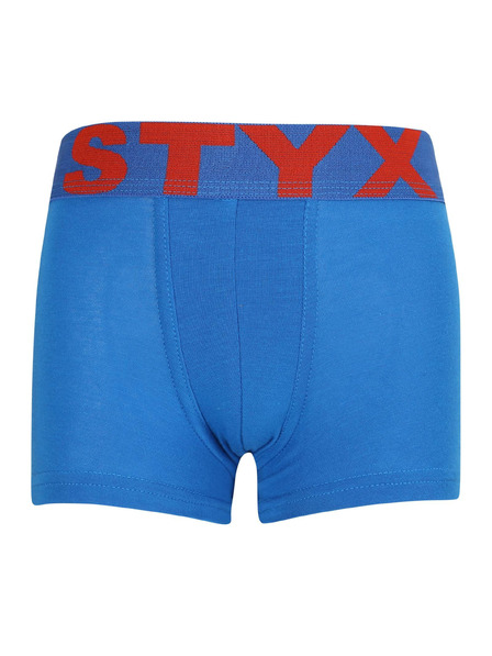 Styx Otroške boksarice Styx športni elastičen pas modre