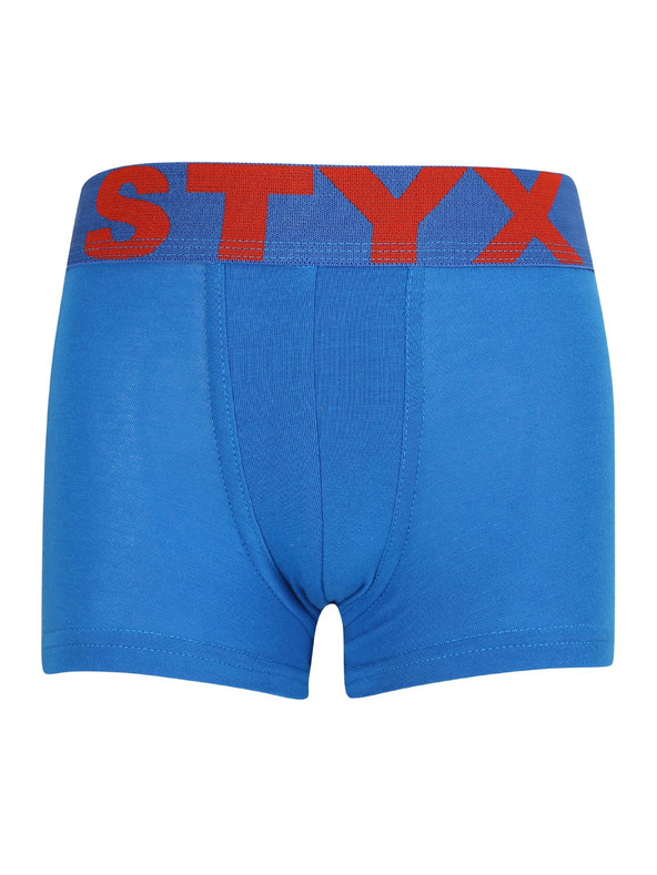 Styx Otroške boksarice Styx športni elastičen pas modre