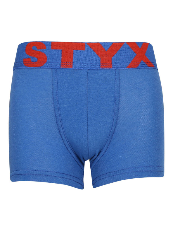 Styx Otroške boksarice Styx športni elastičen pas modre