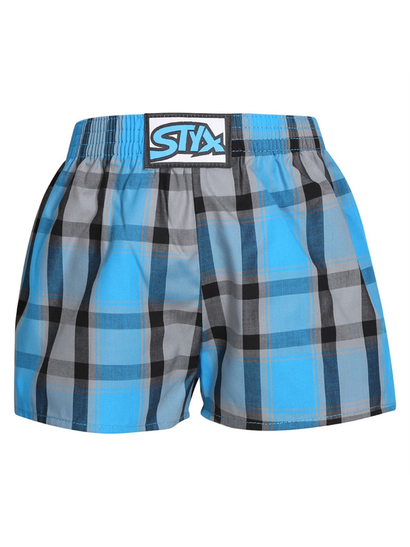 Styx Otroške hlačke Styx klasični elastičen pas večbarvna