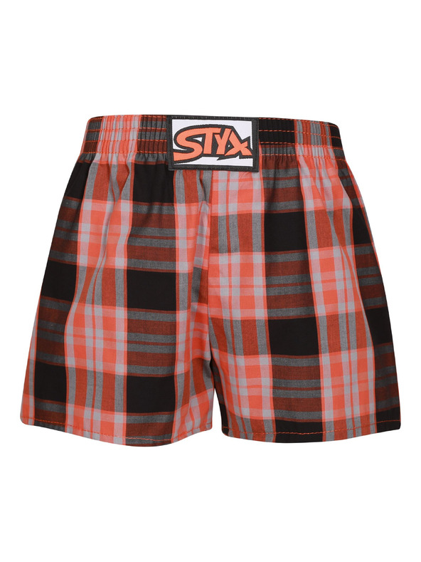 Styx Otroške hlačke Styx klasični elastičen pas večbarvna