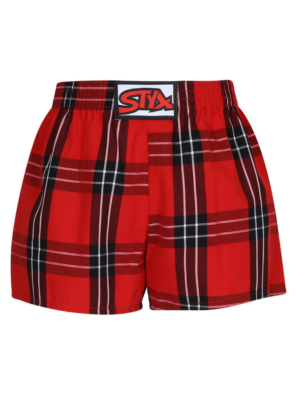 Styx Otroške hlačke Styx klasični elastičen pas večbarvna
