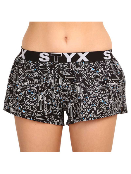 Styx Ženske športne hlače Styx art gumijasta črtica