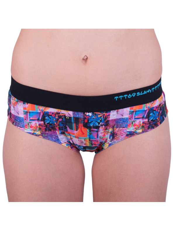 69slam Ženske spodnjice 69SLAM boxer tropical glitch