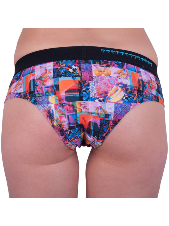 69slam Ženske spodnjice 69SLAM boxer tropical glitch
