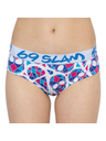 69slam Ženske spodnjice 69SLAM boxer skullmond white