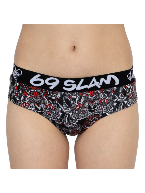 69slam Ženske spodnjice 69SLAM boxer bamboo totem mask