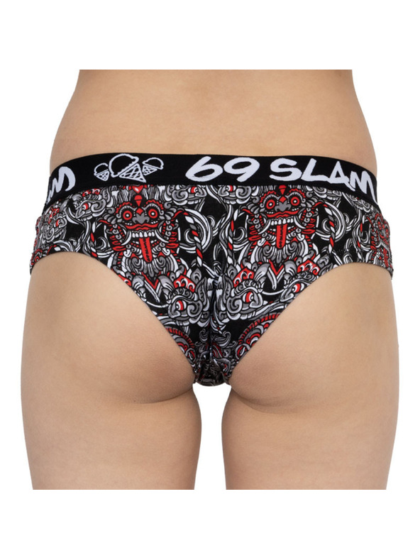 69slam Ženske spodnjice 69SLAM boxer bamboo totem mask