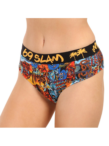 69slam Ženske spodnjice 69SLAM grafitty luna