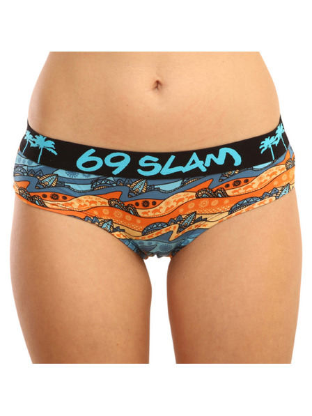 69slam Ženske spodnjice 69SLAM bamboo ocean lines