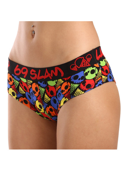69slam Ženske spodnjice 69SLAM bamboo SKULL CONE