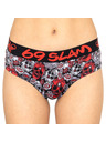 69slam Ženske spodnjice 69SLAM boxer bamboo red sugar crane